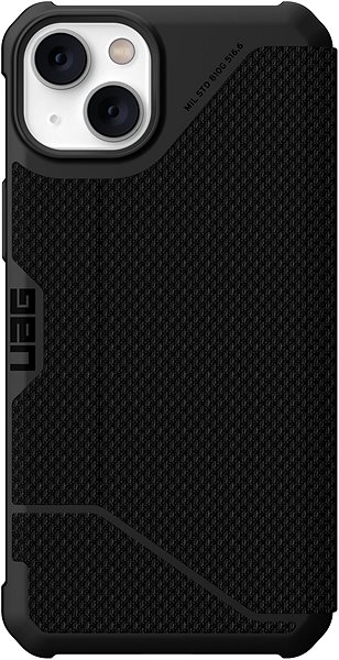 Handyhülle UAG Metropolis Folio Kevlar Black Cover für das iPhone 14 Plus ...