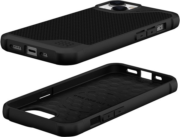 Handyhülle UAG Metropolis LT MagSafe Kevlar Black Cover für das iPhone 14 ...
