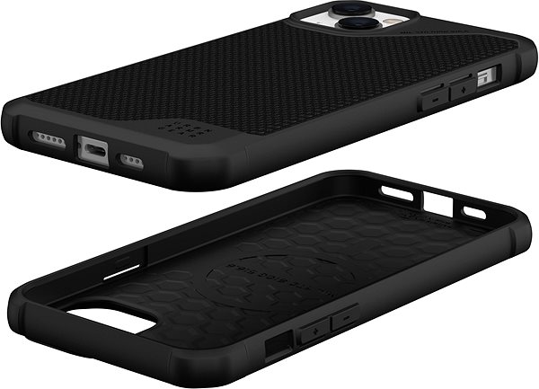 Handyhülle UAG Metropolis LT MagSafe Kevlar Black Cover für das iPhone 14 Max ...