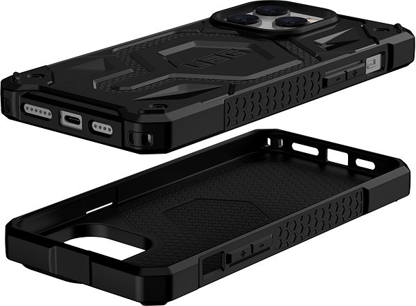 Kryt na mobil UAG Monarch Pro MagSafe Kevlar Black iPhone 14 Pro Max .