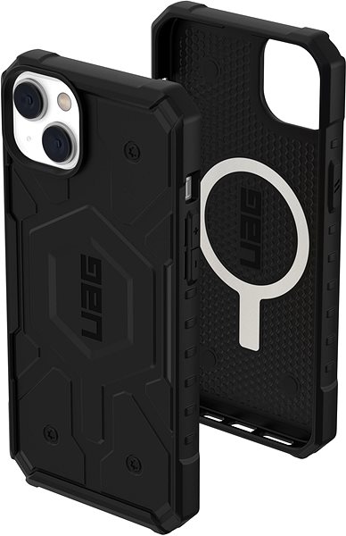 Handyhülle UAG Pathfinder MagSafe Black Cover für das iPhone 14 Max ...