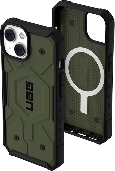 Kryt na mobil UAG Pathfinder MagSafe Olive iPhone 14 ...