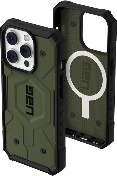Kryt na mobil UAG Pathfinder MagSafe Olive iPhone 14 Pro ...