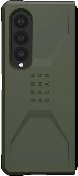 Handyhülle UAG Civilian Olive Cover für Samsung Galaxy Z Fold4 ...