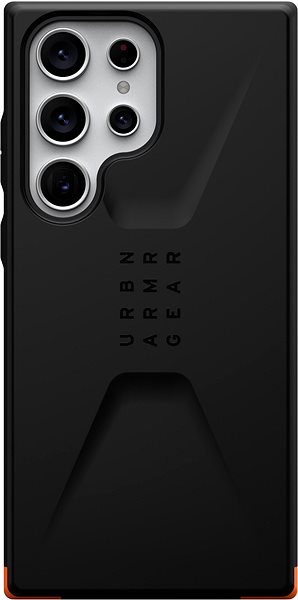 Kryt pre mobil UAG Civilian Black Samsung Galaxy S23 Ultra .