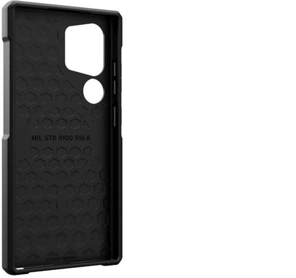 Handyhülle UAG Metropolis LT with Magnet Micro Hex Camo Graphite Samsung Galaxy S24 Ultra ...