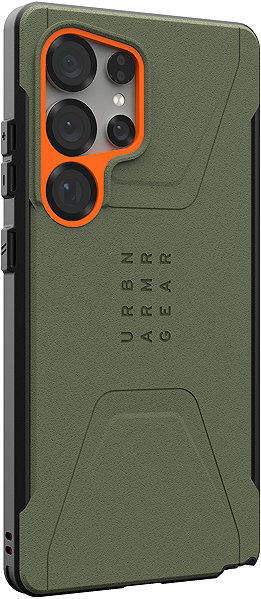 Handyhülle UAG Civilian Pro Olive Drab/Orange Samsung Galaxy S25 Ultra ...