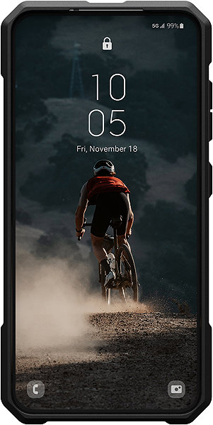 Telefon tok UAG Monarch Pro Kevlar Samsung Galaxy S25 fekete tok ...