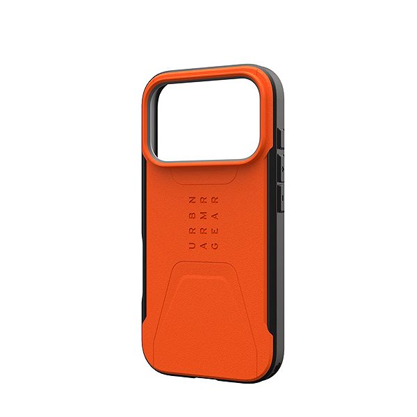 Telefon tok UAG Civilian iPhone 17 Pro narancssárga Magsafe tok ...