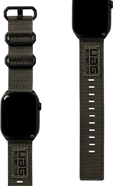 Remienok na hodinky UAG Nato Strap Green Apple Watch 42/44/45/Ultra 49 mm ...
