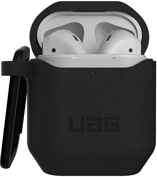 Fülhallgató tok UAG Silicone case Black AirPods Jellemzők/technológia