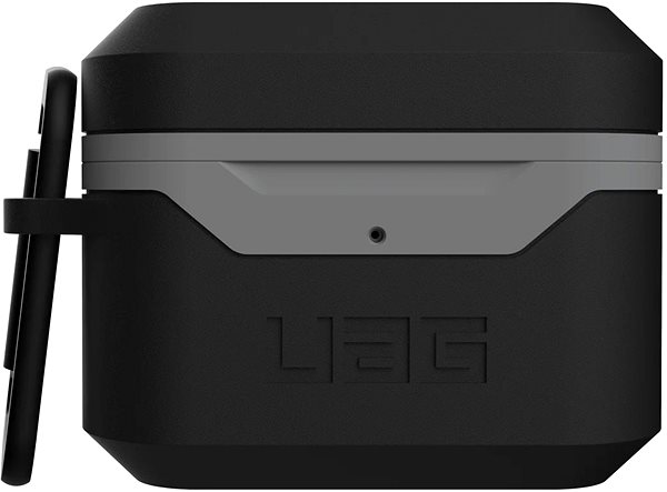 Fülhallgató tok UAG Hard Case Black/Grey Apple AirPods Pro Képernyő