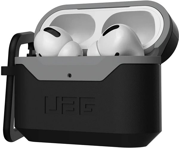 Kopfhörer-Hülle UAG Hard Case Schwarz / Grau Apple AirPods Pro Mermale/Technologie