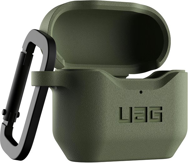 Headphone Case UAG Standard Issue Silicone Case Olive Apple AirPods 3 2021 Features/technology