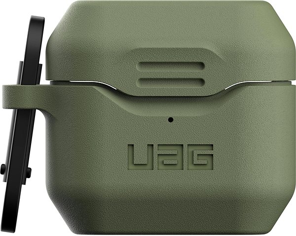 Puzdro na slúchadlá UAG Standard Issue Silicone Case Olive Apple AirPods 3 2021 Screen