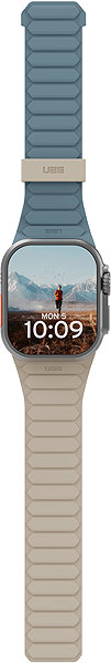 Smartwatch-Armband UAG Pathfinder Apple Watch 49 mm / 45 mm / 44 mm / 42 mm Dune Cloud blue ...