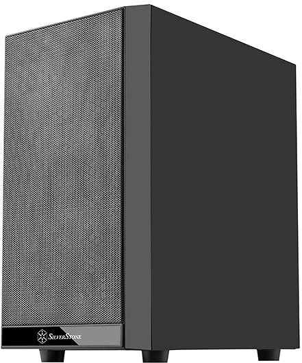 Számítógépház SilverStone Precision PS15B - fekete Képernyő