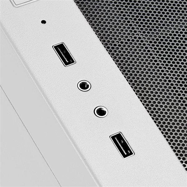 PC Case SilverStone Redline RL08 RGB, White Connectivity (ports)