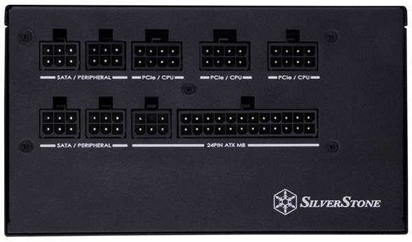PC tápegység SilverStone Essential Gold ET600-MG 600W Csatlakozási lehetőségek (portok)