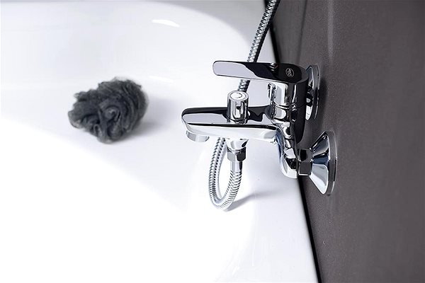 Tap AQUALINE Bath Faucet 150 Wall-mounted Lifestyle