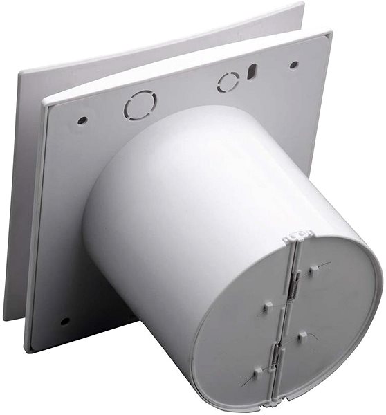 Ventilátor do kúpeľne SAPHO EIRA kúpeľňový ventilátor axiálny s časovačom, potrubie 100 mm, EI102 ...