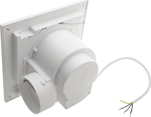 Bathroom fan SAPHO TECTO axial ceiling fan with timer, 100mm pipe, TC202 .