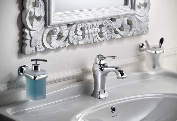 Tap SAPHO DREAMART pedestal basin mixer without waste, chrome DA002 Lifestyle