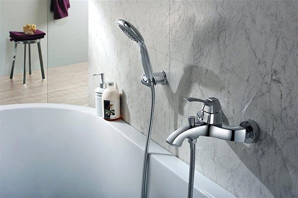 Tap SAPHO DREAMART wall-mounted bath mixer, chrome DA010 Lifestyle