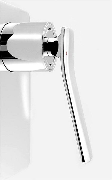 Tap SAPHO JUMPER concealed shower mixer, 1 outlet, chrome JM041 Lateral view