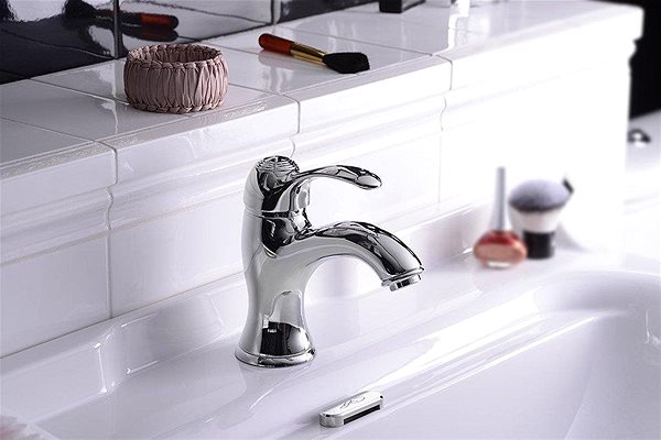 Tap SAPHO KIRKÉ pedestal basin mixer with spout, chrome KI02C Lifestyle