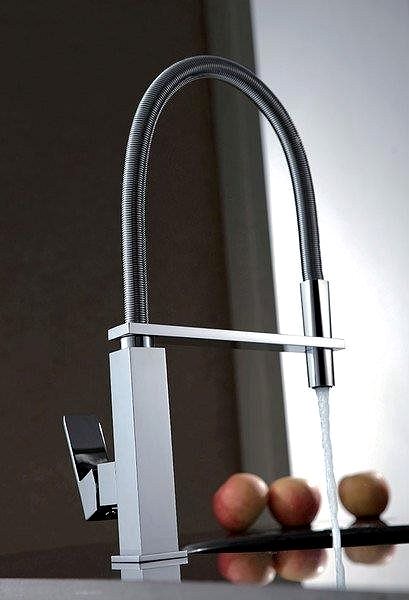 Tap SAPHO MAYA pedestal basin mixer with shower, chrome MA780 Lifestyle