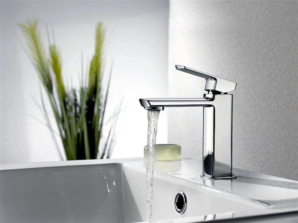 Tap SAPHO MIXONA 25 pedestal basin mixer, without spout, chrome MG001 Lifestyle