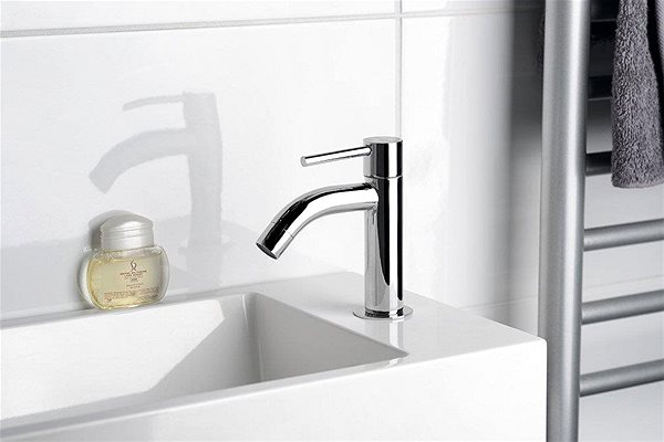 Tap SAPHO SMALL pedestal washbasin valve, 145 mm, chrome SM24 Lifestyle