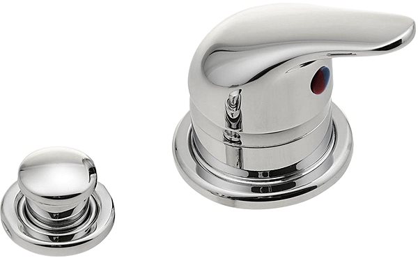 SAPHO Bath Tap Diverter for bath rim mounting, chrome TDT Accessory