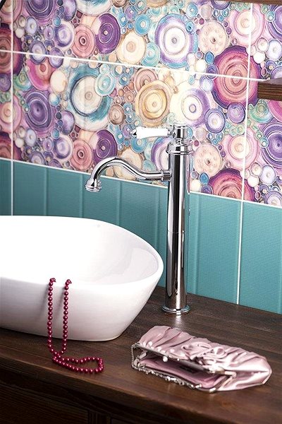 Tap SAPHO VIENNA high basin mixer without spout, chrome VO006 Lifestyle