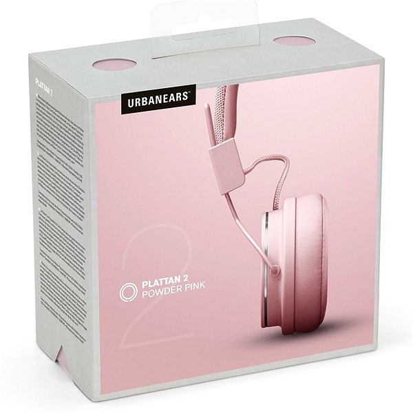 Wireless Headphones Urbanears Plattan II BT Pink Packaging/box