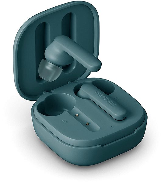 Wireless Headphones Urbanears Alby Teal Green Lateral view