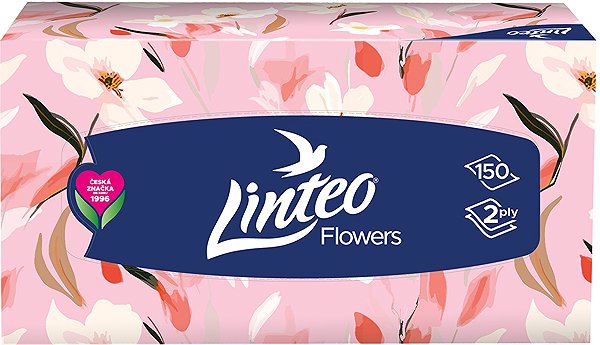 Papírzsebkendő LINTEO Box 150 db ...