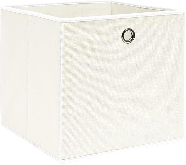 Úložný box Shumee Úložné boxy 32 × 32 × 32 cm, 4 ks, biele ...