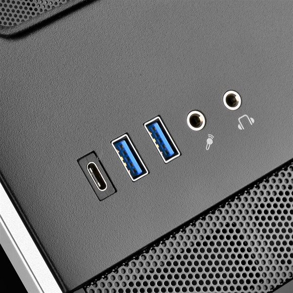 PC Case SilverStone Lucid LD01 Black Connectivity (ports)