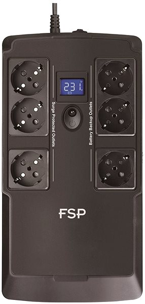 Notstromversorgung FSP Fortron UPS NanoFit 800 Screen