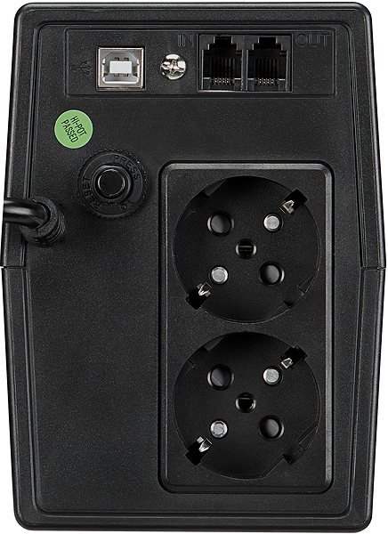 Uninterruptible Power Supply Fortron iFP 800 Back page