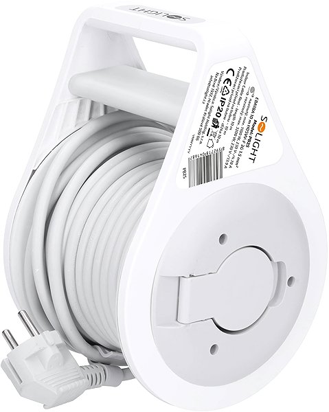 Verlängerungskabel Solight Trommelverlängerungskabel 10m, 3 Steckdosen, 3x 1,5mm2 ...