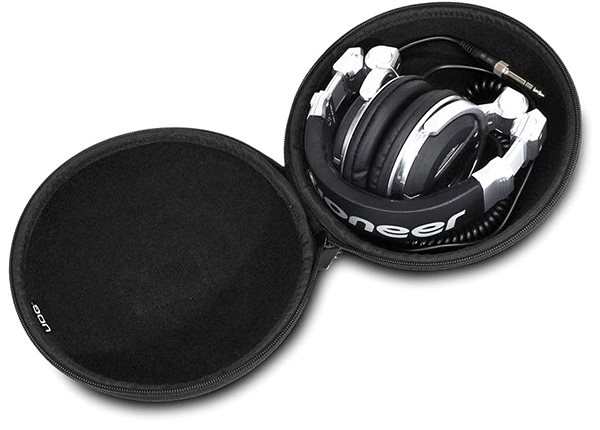Fülhallgató tok UDG Creator Headphone Hard Case Small Black Jellemzők/technológia