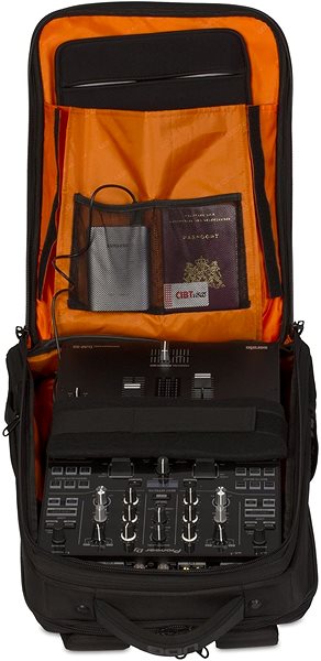 Rucksack UDG Ultimate Backpack Slim Schwarz/Orange inside Mermale/Technologie