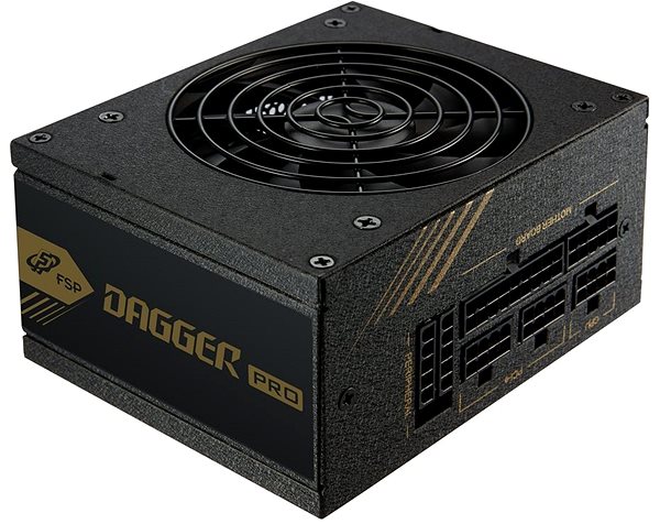 PC Power Supply FSP Fortron DAGGER PRO 550W Lateral view