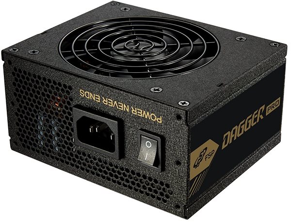 PC Power Supply FSP Fortron DAGGER PRO 550W Lateral view