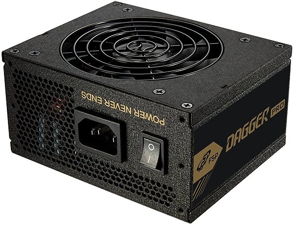 PC Power Supply FSP Fortron DAGGER PRO 650W Lateral view