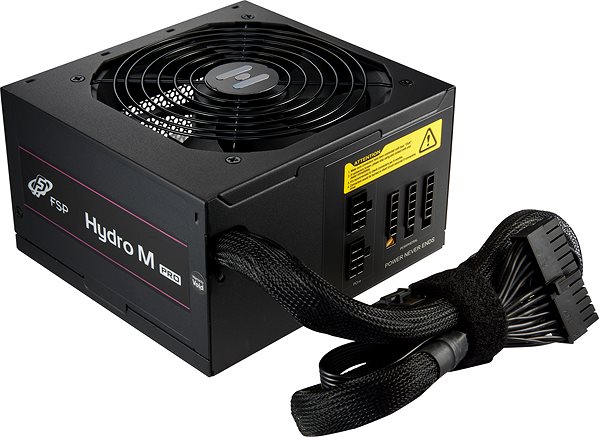 PC Power Supply FSP Fortron Hydro M PRO 500W Lateral view
