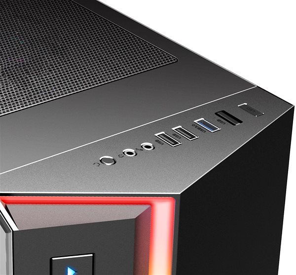PC Case EVOLVEO Functio2 Connectivity (ports)